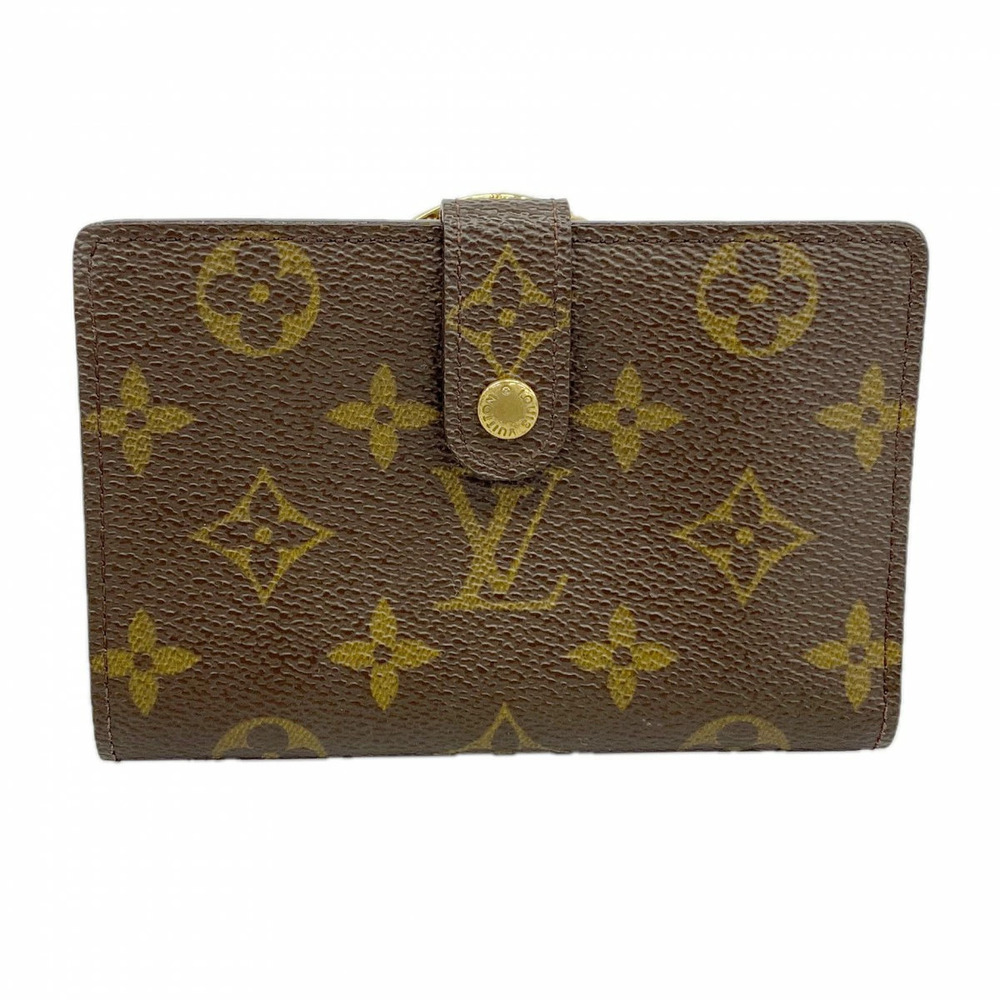 Louis Vuitton Monogram Portemonnaie Viennois Wallet Brown